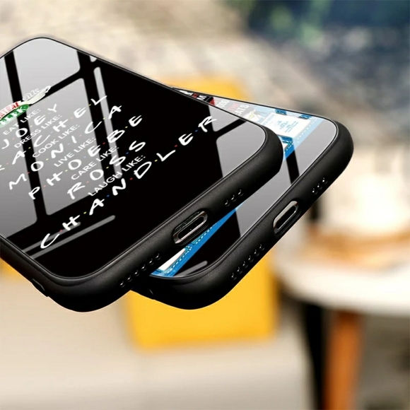 New Friends iPhone 11 Pro Max Tempered Glass Case Joey's - "HOW YOU DOIN?" - Picture 4 of 5